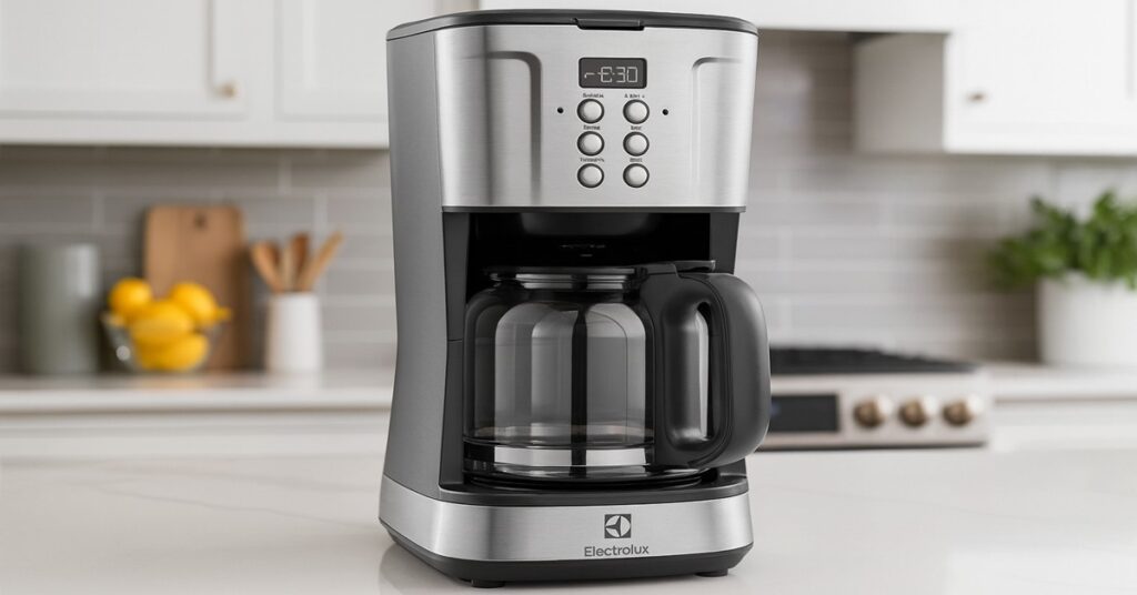 Cafeteira elétrica programável