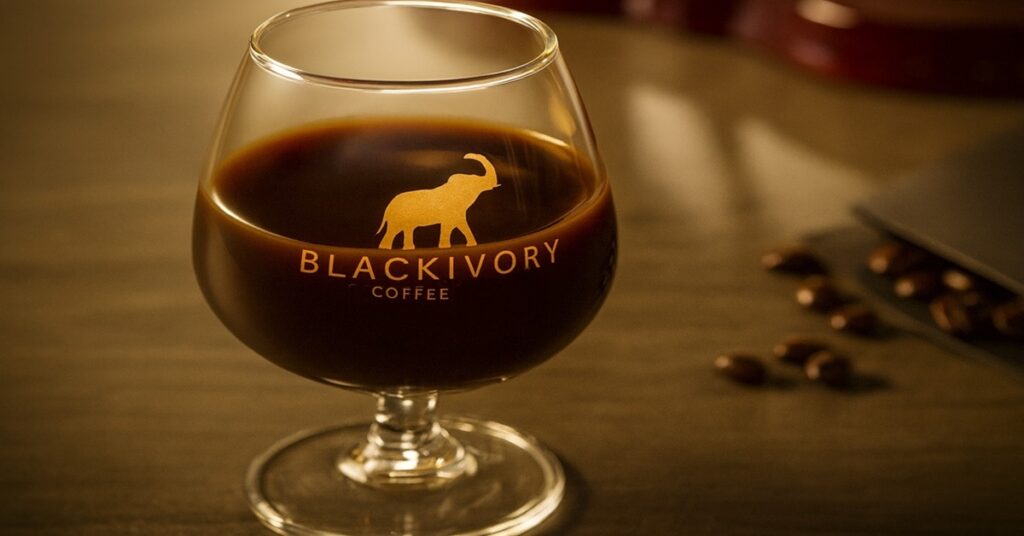 Qual é o valor do café Black Ivory
