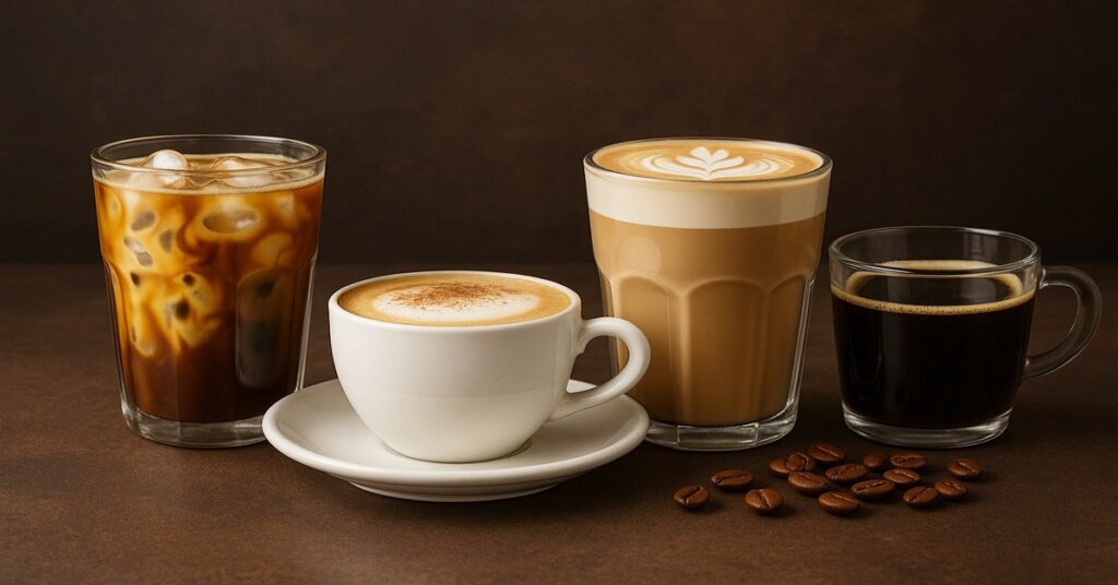 bebeidas de café