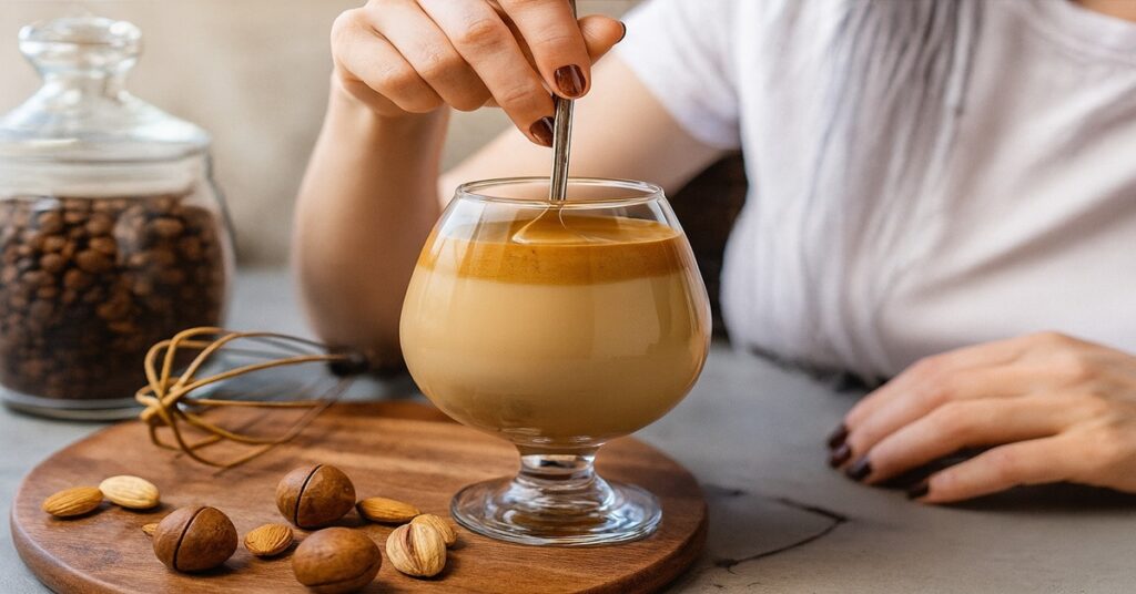 como fazer café cremoso