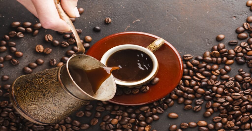como fazer café turco