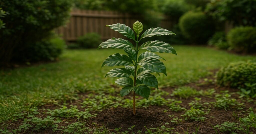 como plantar café em casa