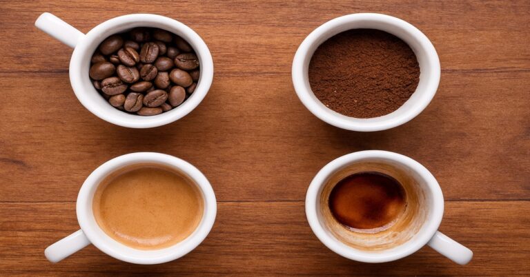 nomenclaturas do café