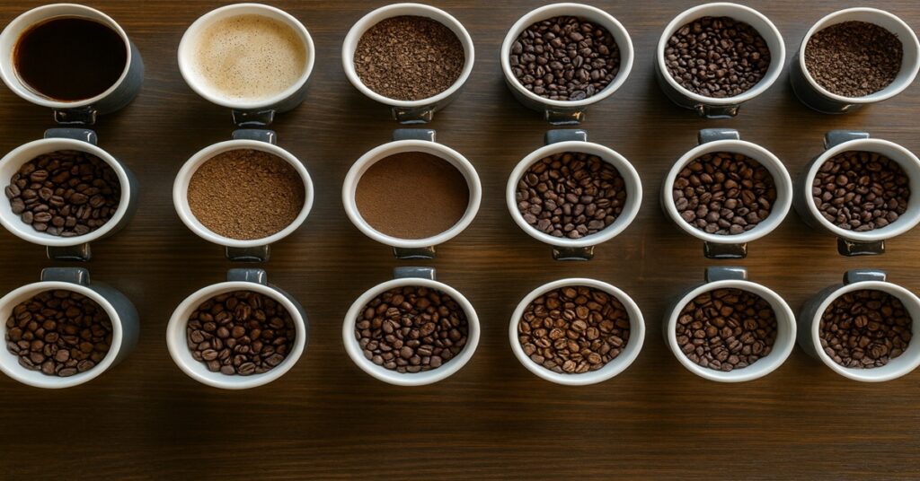 nomes de cafés