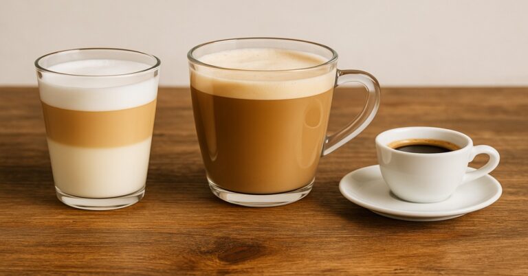 Pingado, média e cafezinho