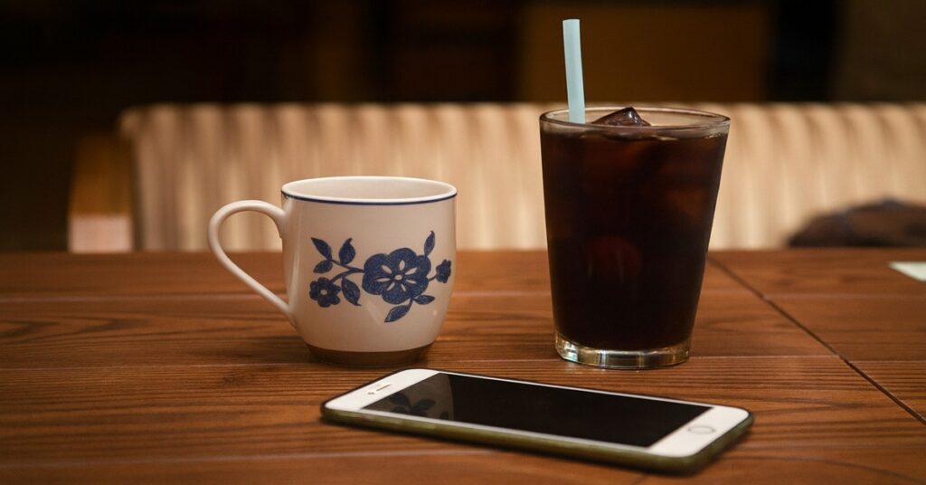 café com coca cola
