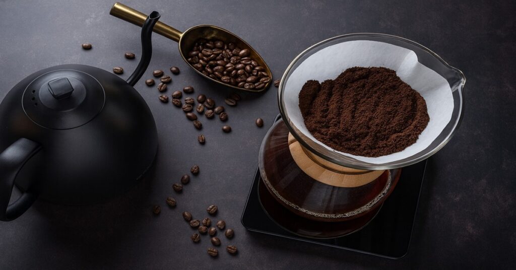 café moído na hora