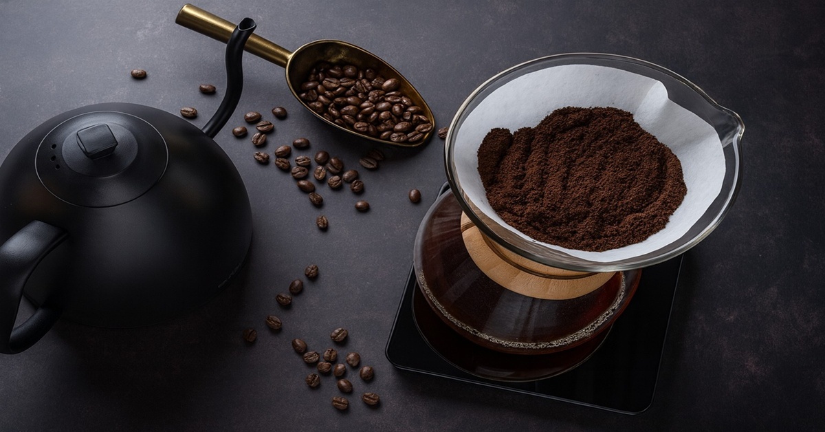 café moído na hora