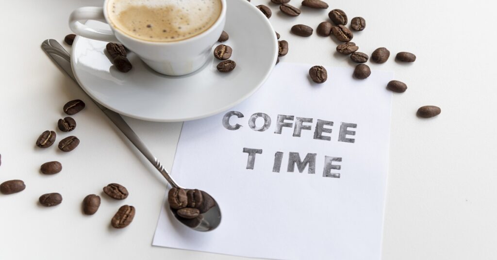 hora limite de café