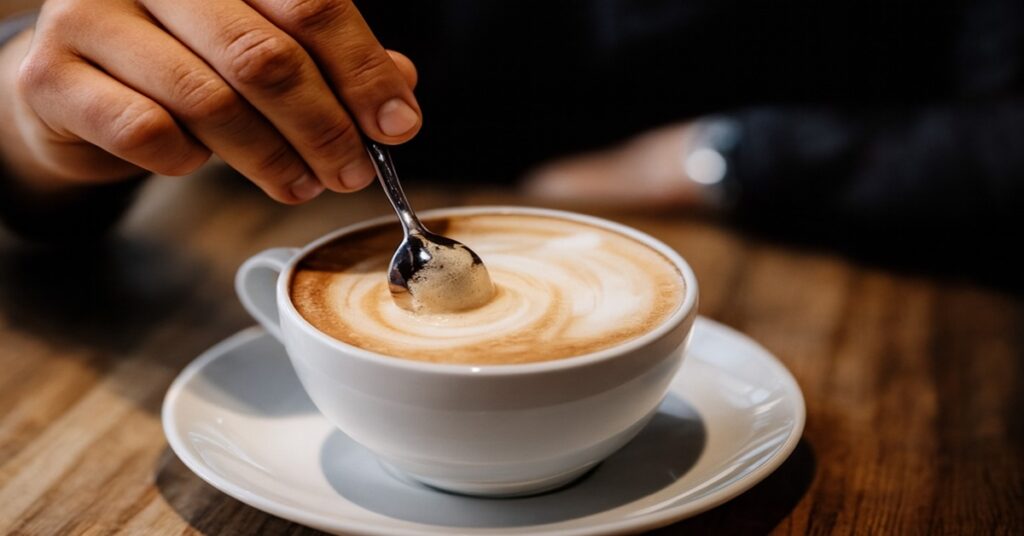 primeiro café do dia