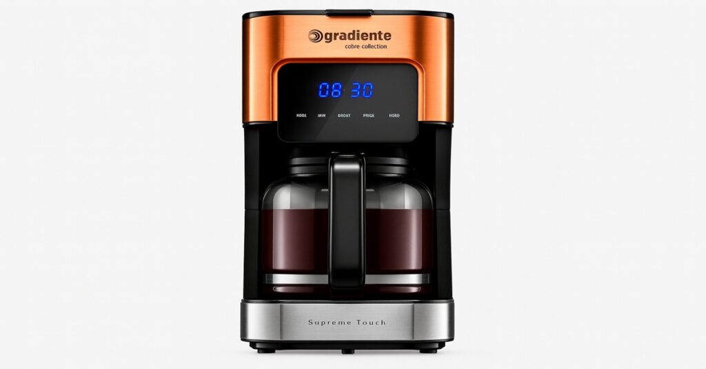 Cafeteira Digital Programável Supreme Touch 800W Gradiente