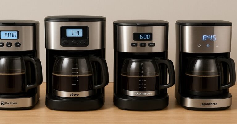 Cafeteiras programáveis 2025