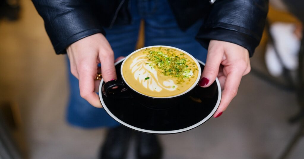 café com pistache