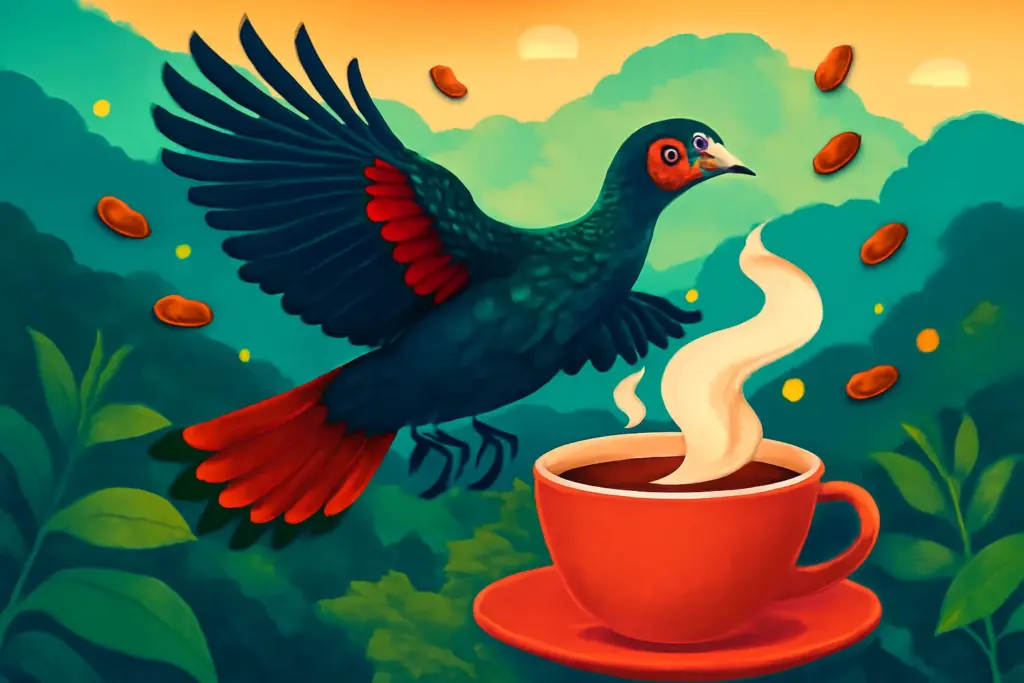 Café jacu: o café raro que passa pelo pássaro