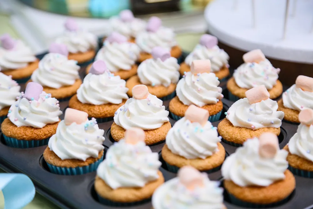 Cupcakes com cobertura