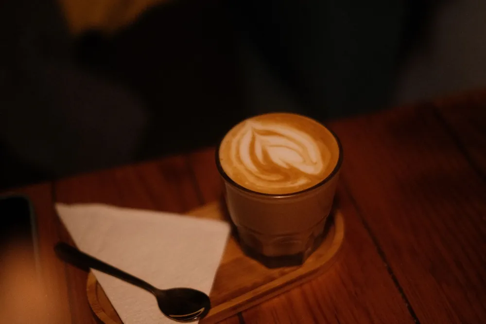 Espresso com um pouco de leite