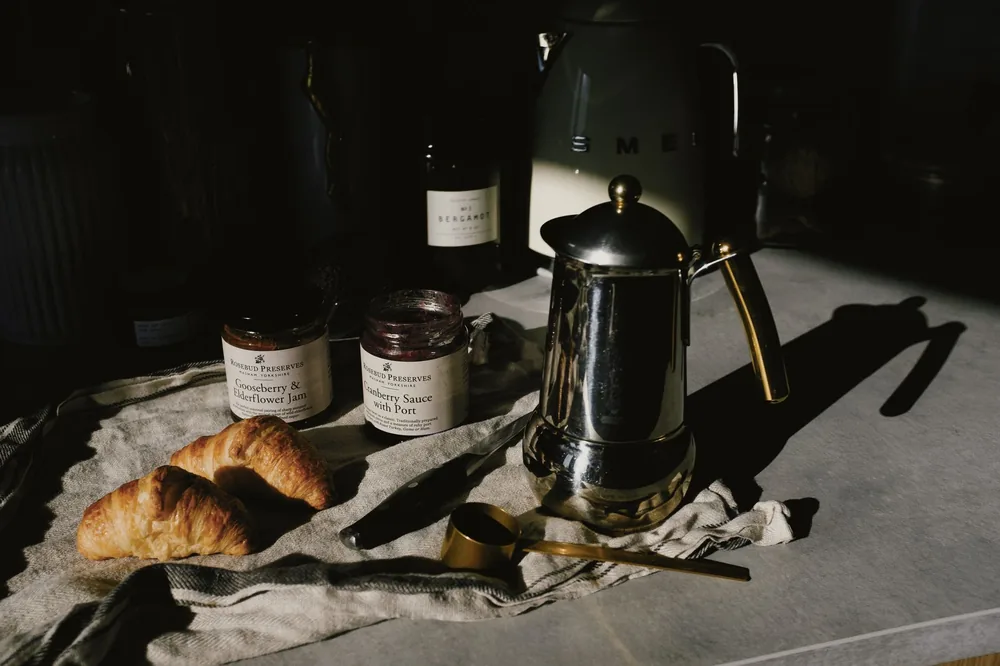 Prensa francesa e cafeteira italiana