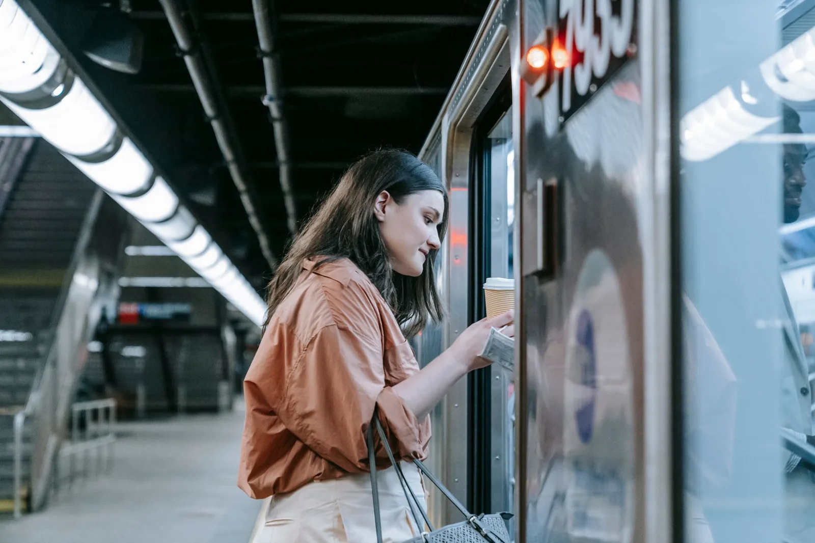 Cafeterias em estações de trem e metrô