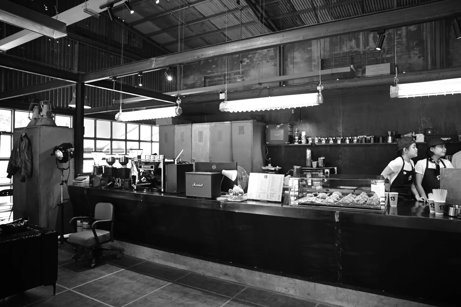 Cafeterias em antigas fábricas e galpões