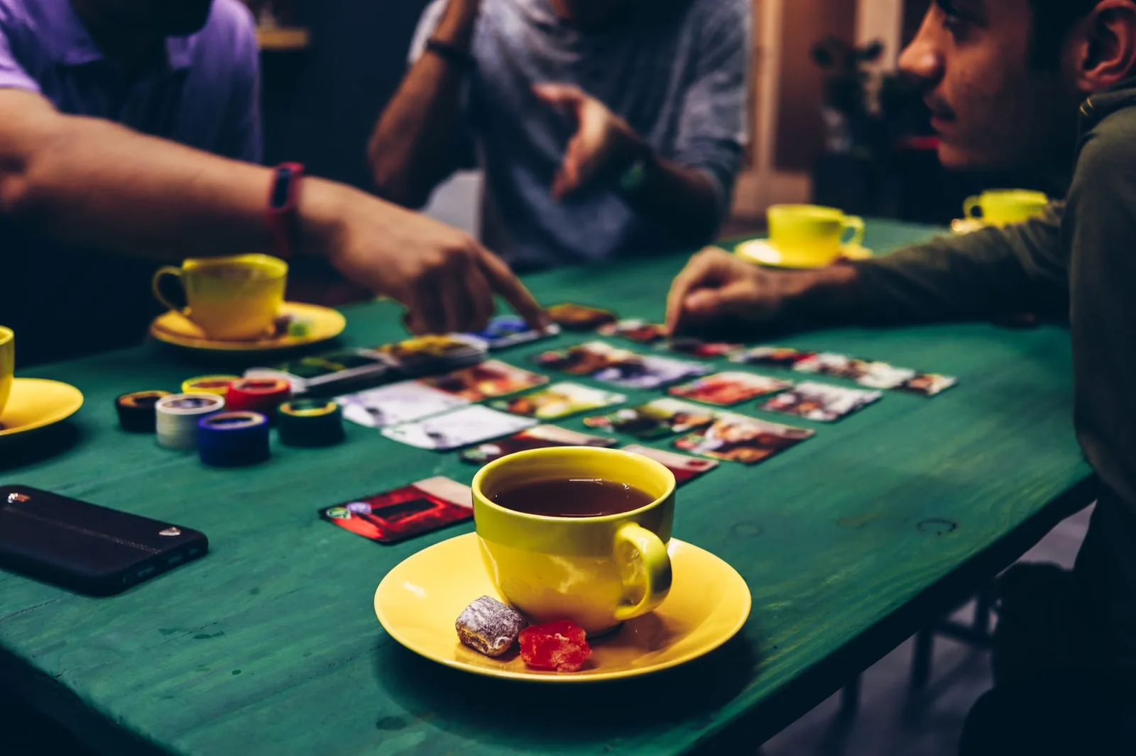 Cafeterias de jogos de tabuleiro: café entre partidas