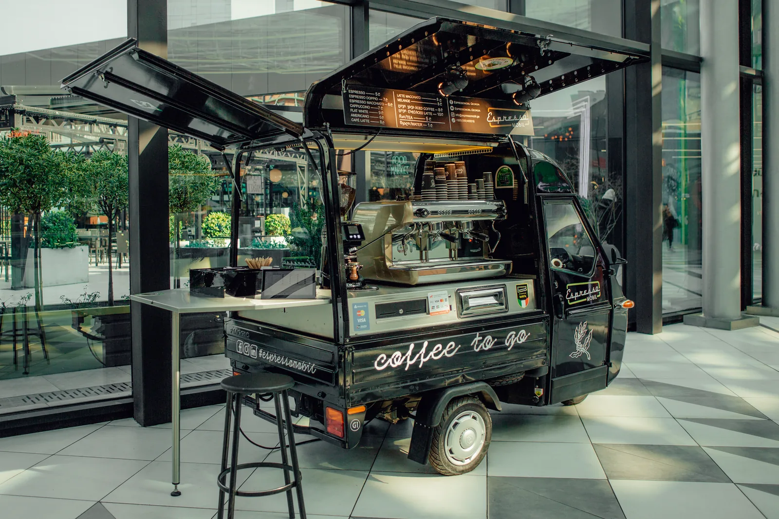 Cafeterias pop-up: o café que aparece e some