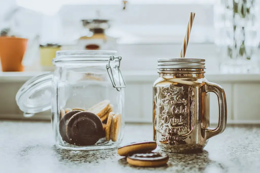 Milkshake de café caseiro