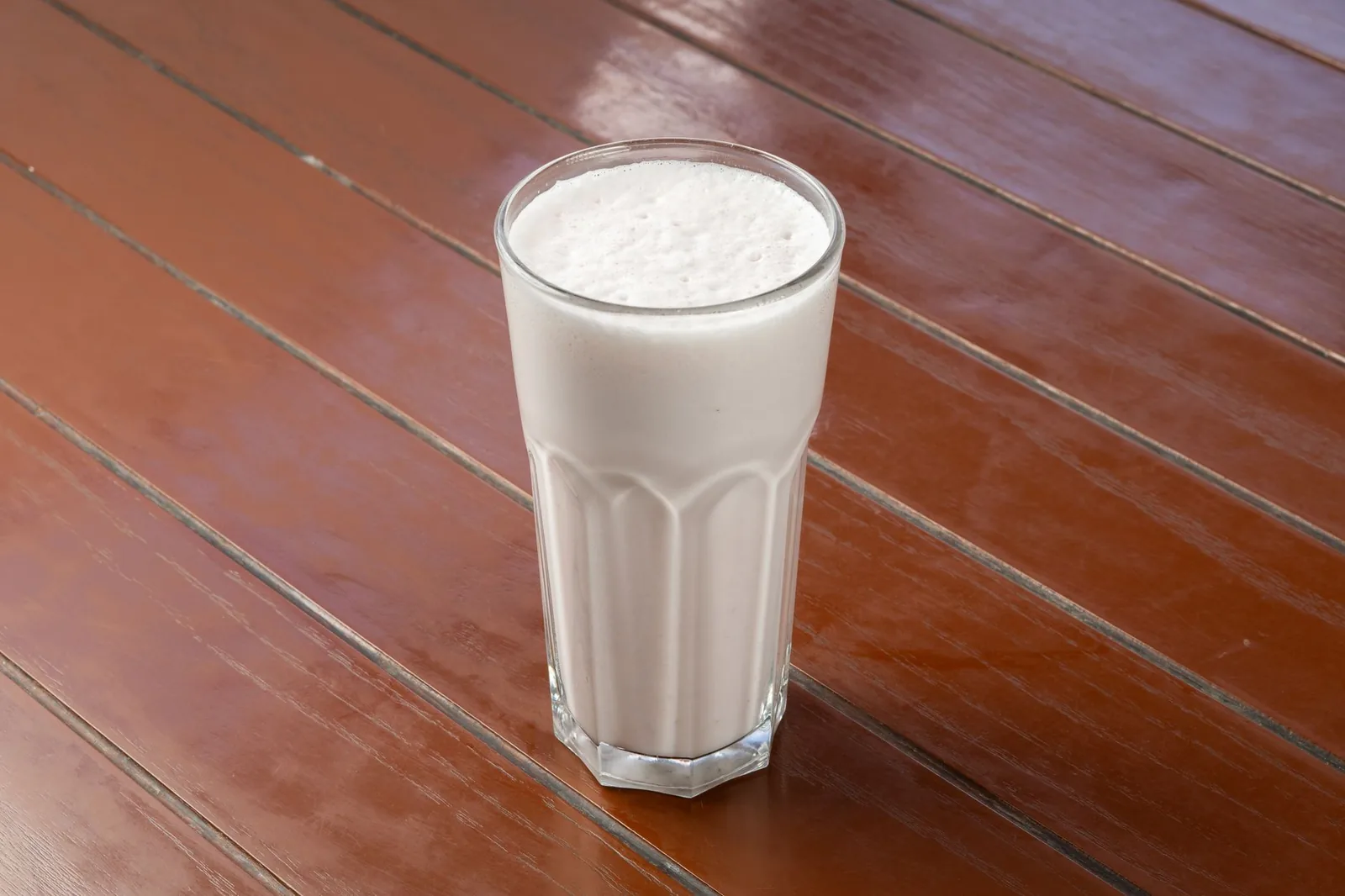Vitamina de banana com café